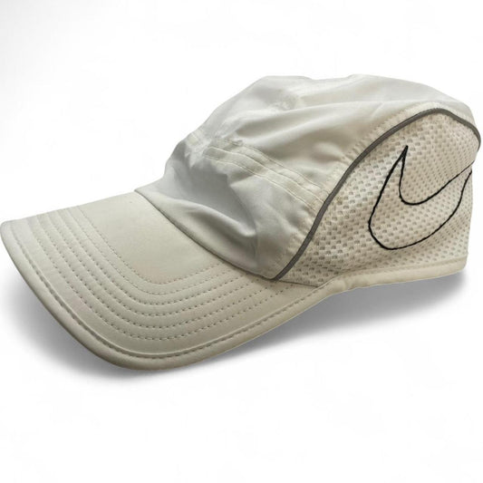 Nike White Aerobill Cap AW84 5 Panel